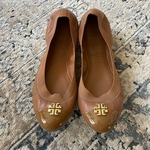 Tory Burch Patent Leather Ballet Flats